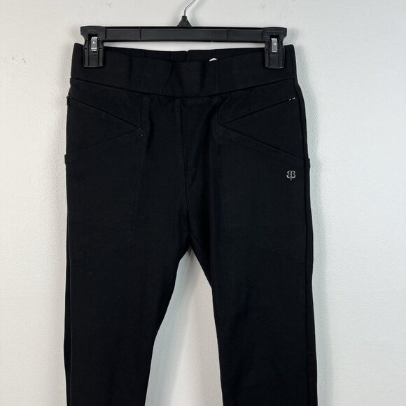 Betabrand Power Down Pants Skinny Women’s S Black‎ Ponte Pull On Stretch *Flaw - Picture 3 of 14